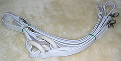 white side reins